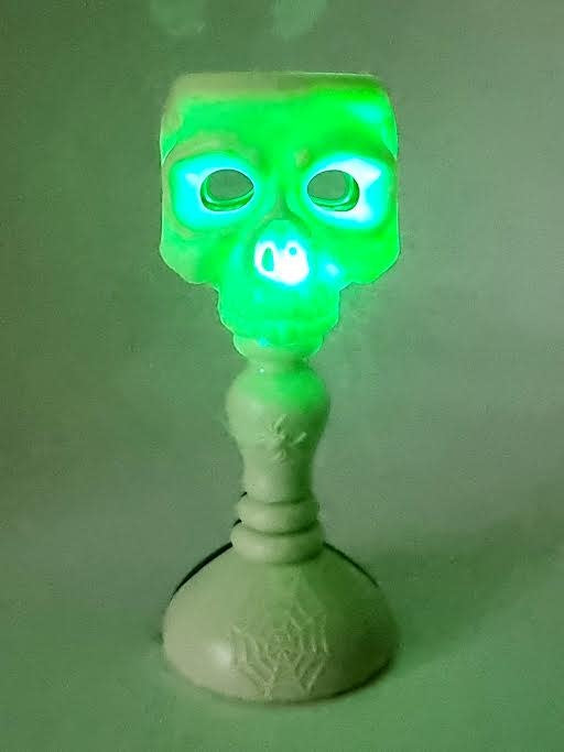 Tête de mort lumineuse (2 pièces)