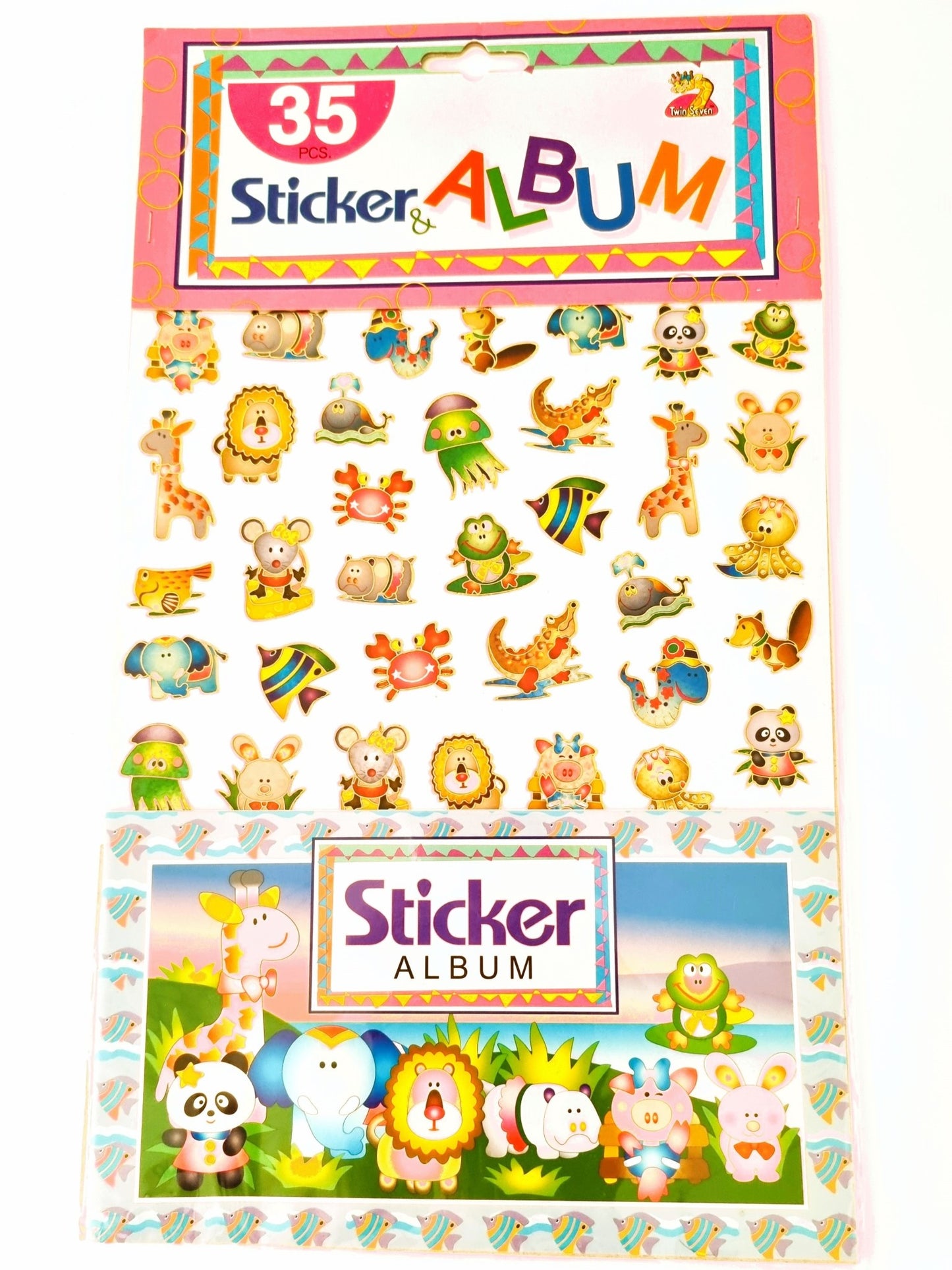 Stickers Album - Animaux