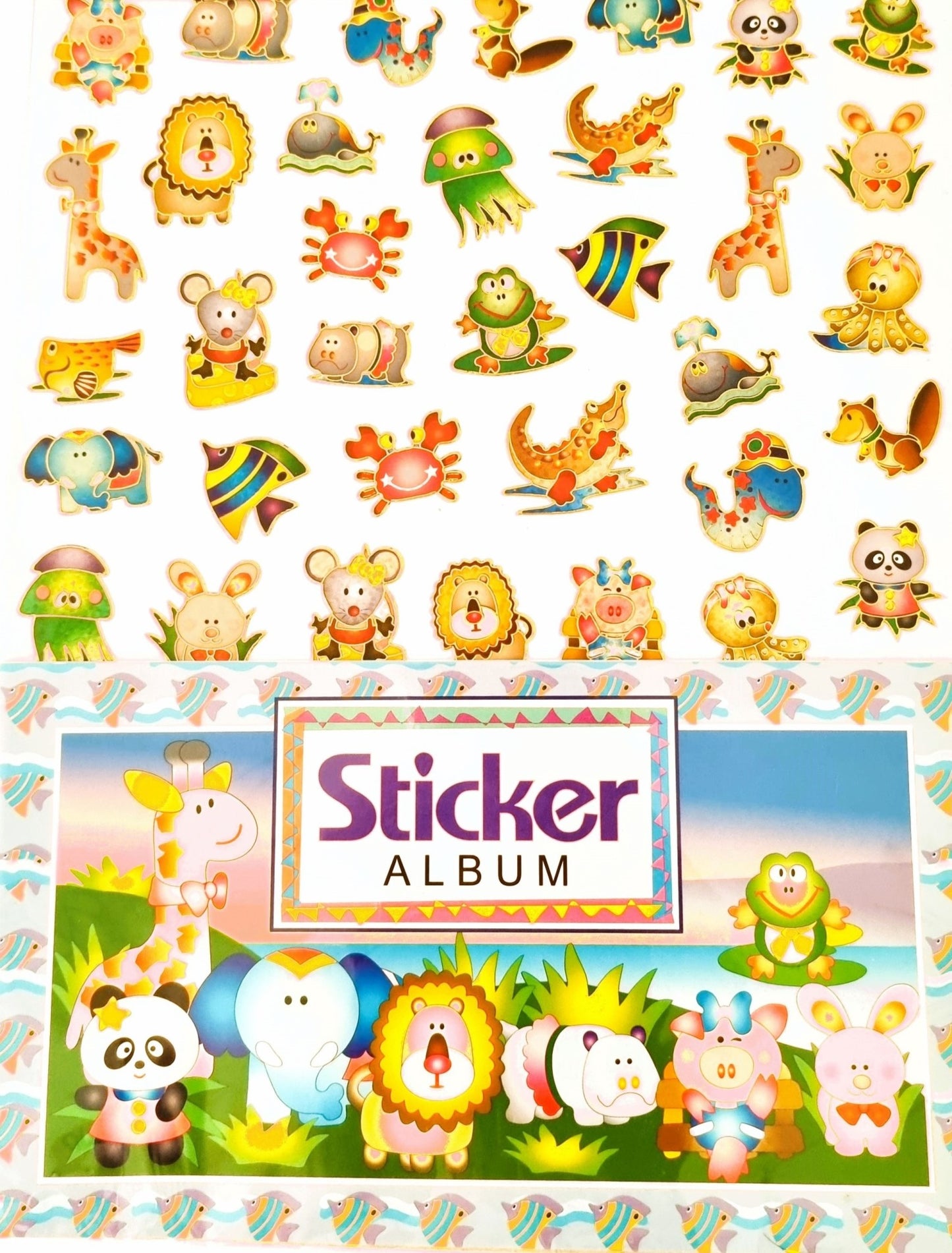 Stickers Album - Animaux