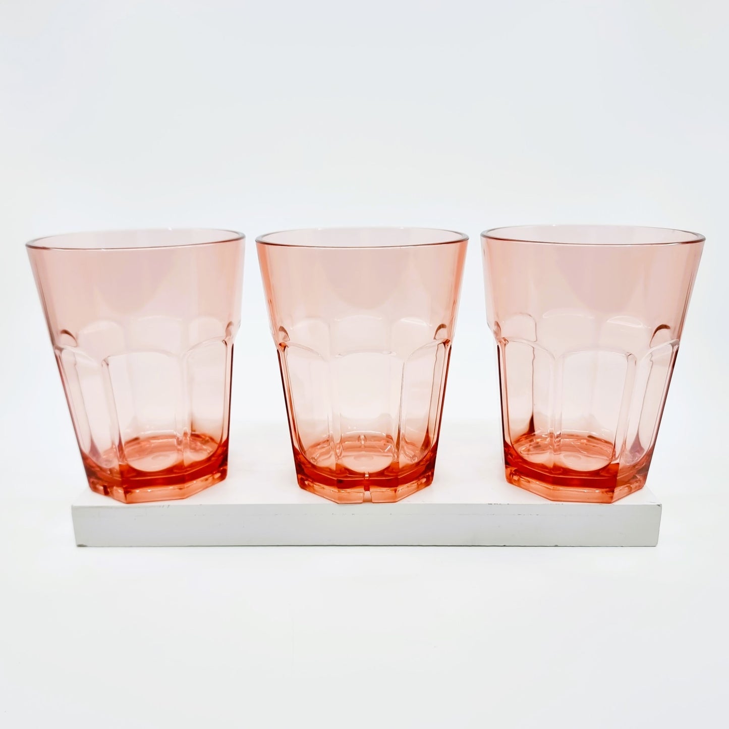 Gobelet en plastique - rose (4 pièces)