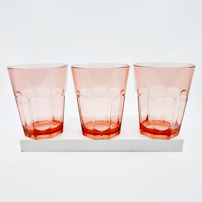 Gobelet en plastique - rose (4 pièces)