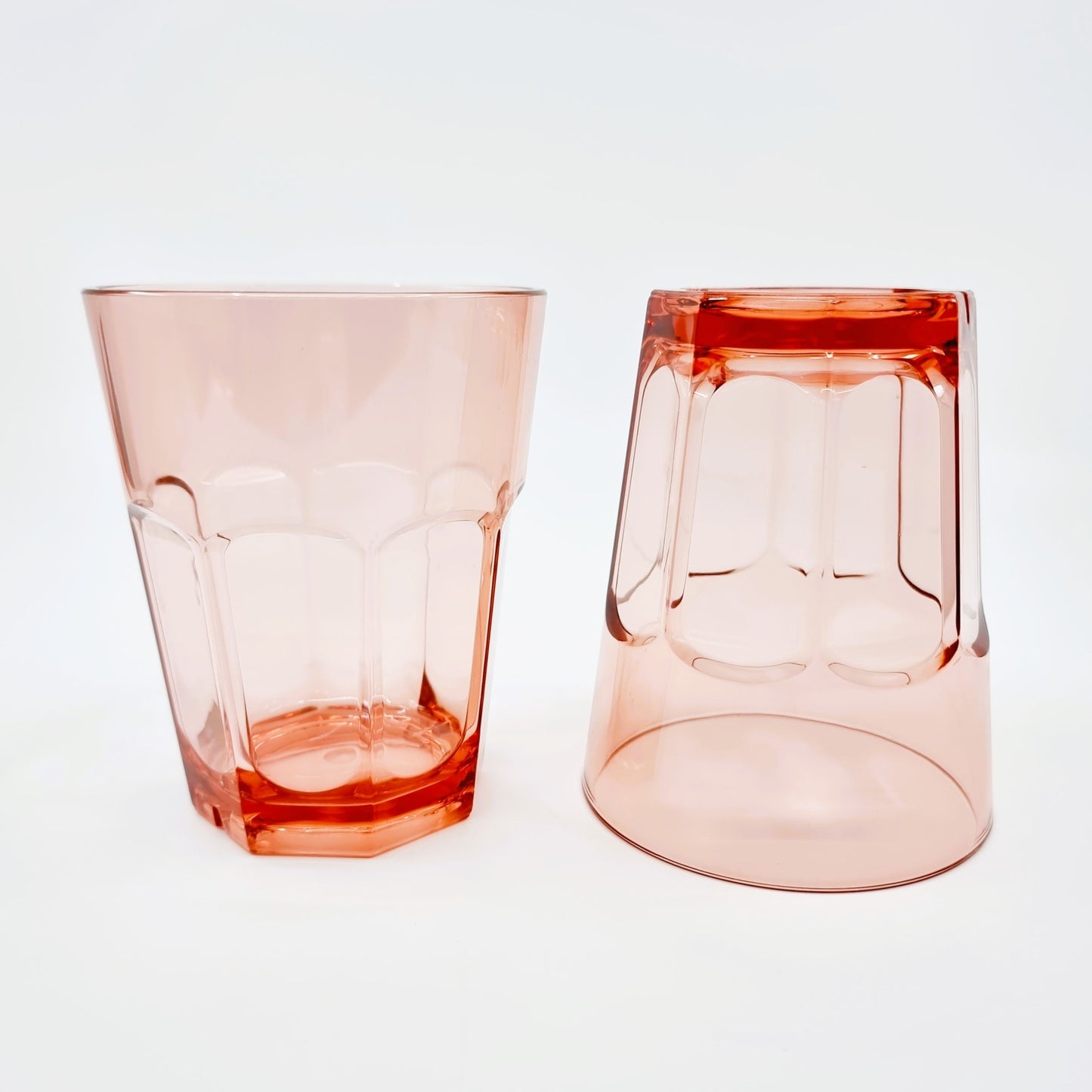 Gobelet en plastique - rose (4 pièces)