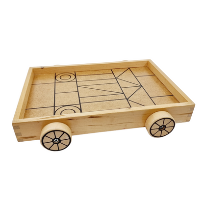 Chariot et plots en bois - MULA