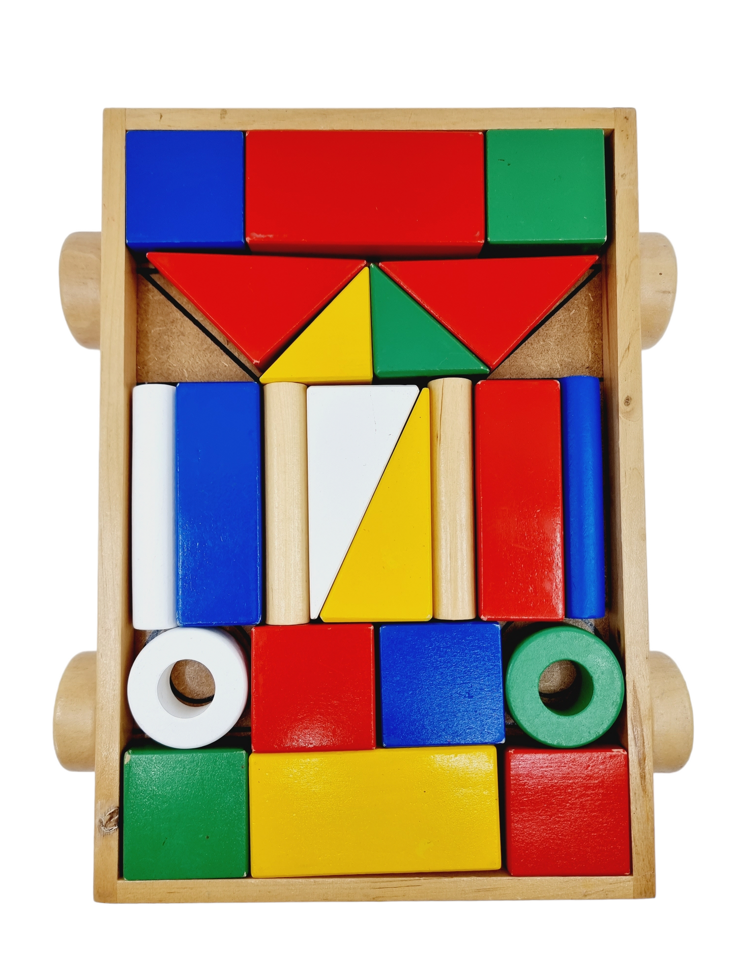 Chariot et plots en bois - MULA