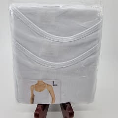 Débardeur blanc, 3 pièces (SIZE : L)