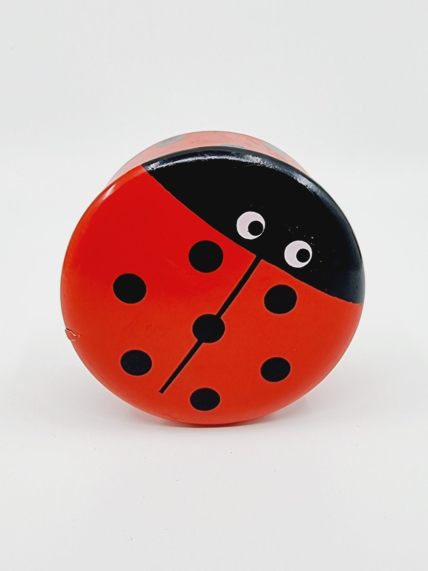 Jeu de puces en bois - coccinelle