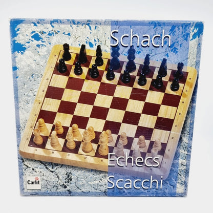 Jeu d'échecs en bois