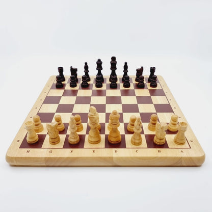 Jeu d'échecs en bois