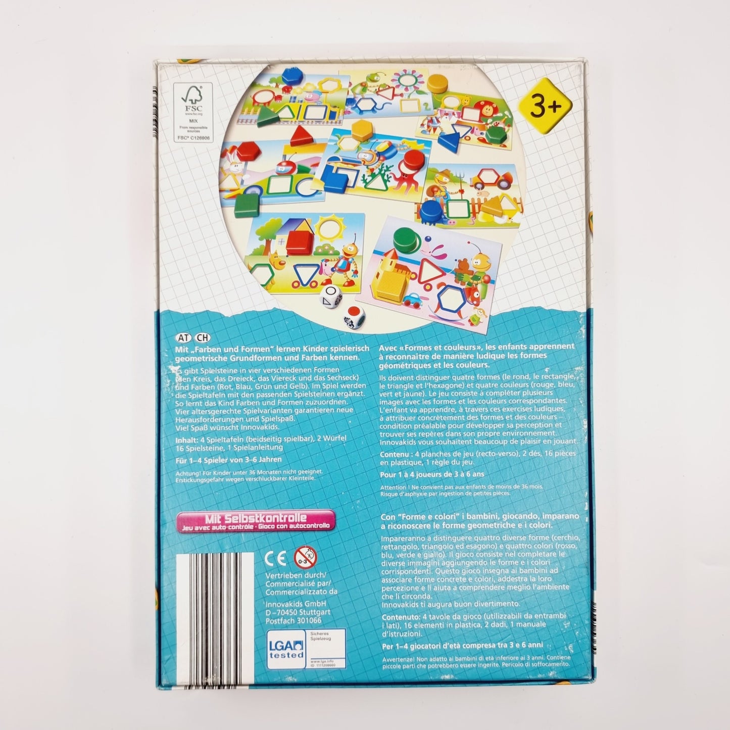 Jeu des formes et des couleurs