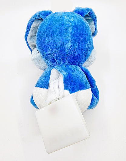 Peluche lumineuse - Lapin bleu