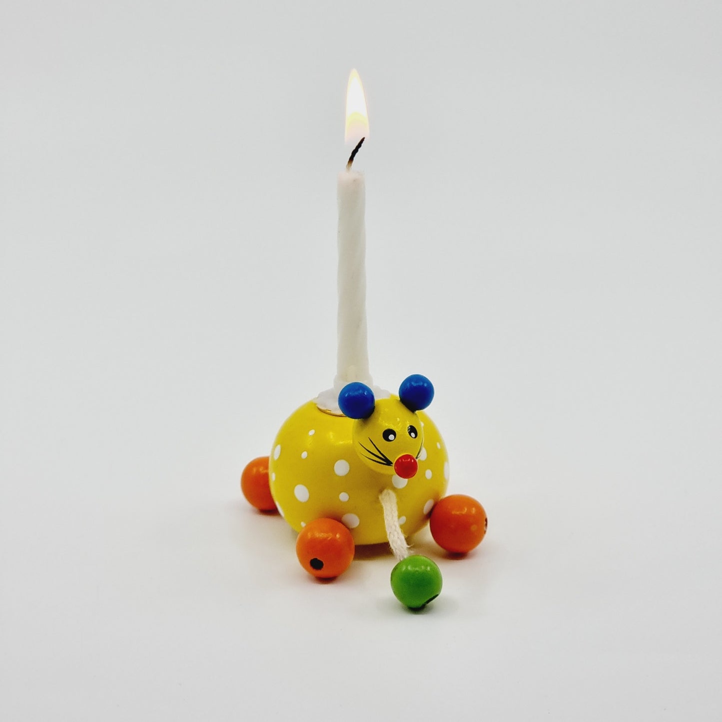 Train d'anniversaire en bois