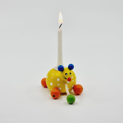 Train d'anniversaire en bois