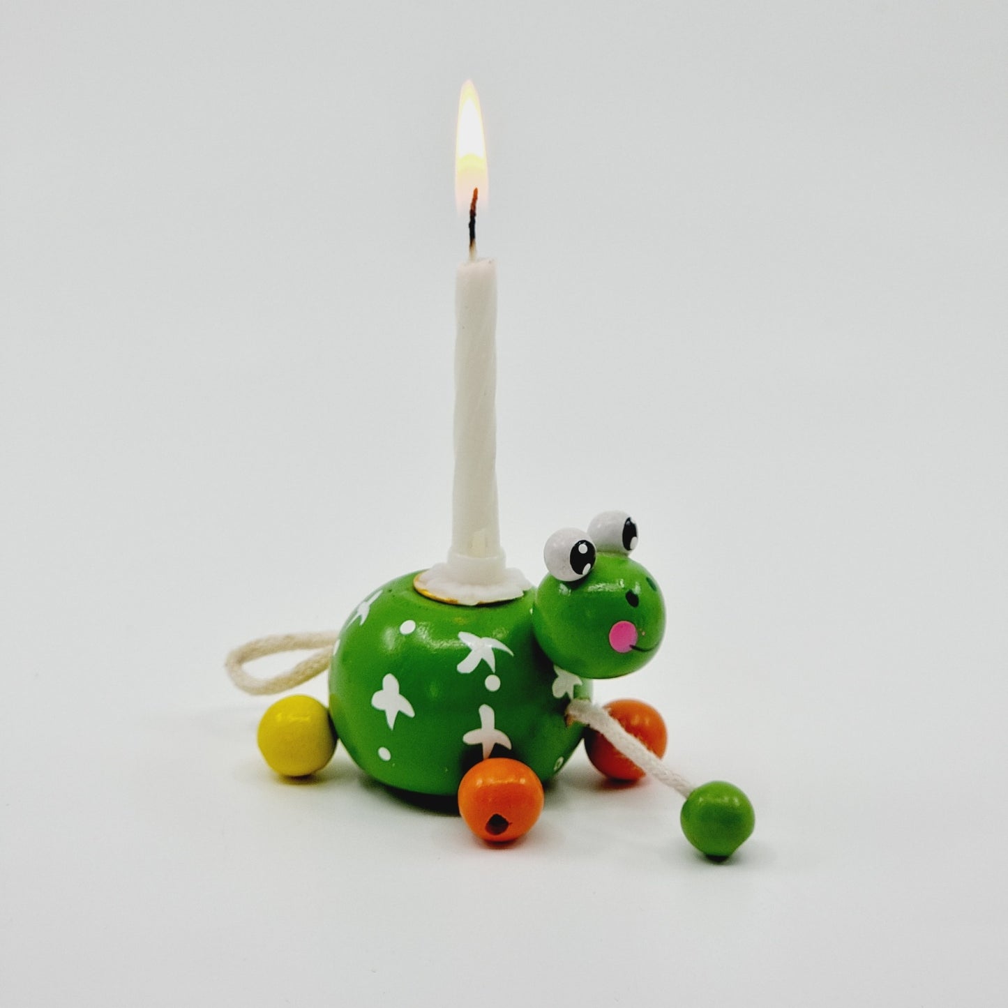 Train d'anniversaire en bois