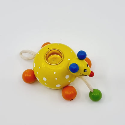 Train d'anniversaire en bois