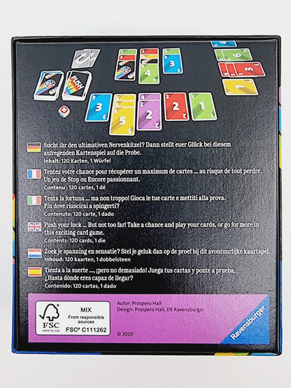 Jeu de carte Push