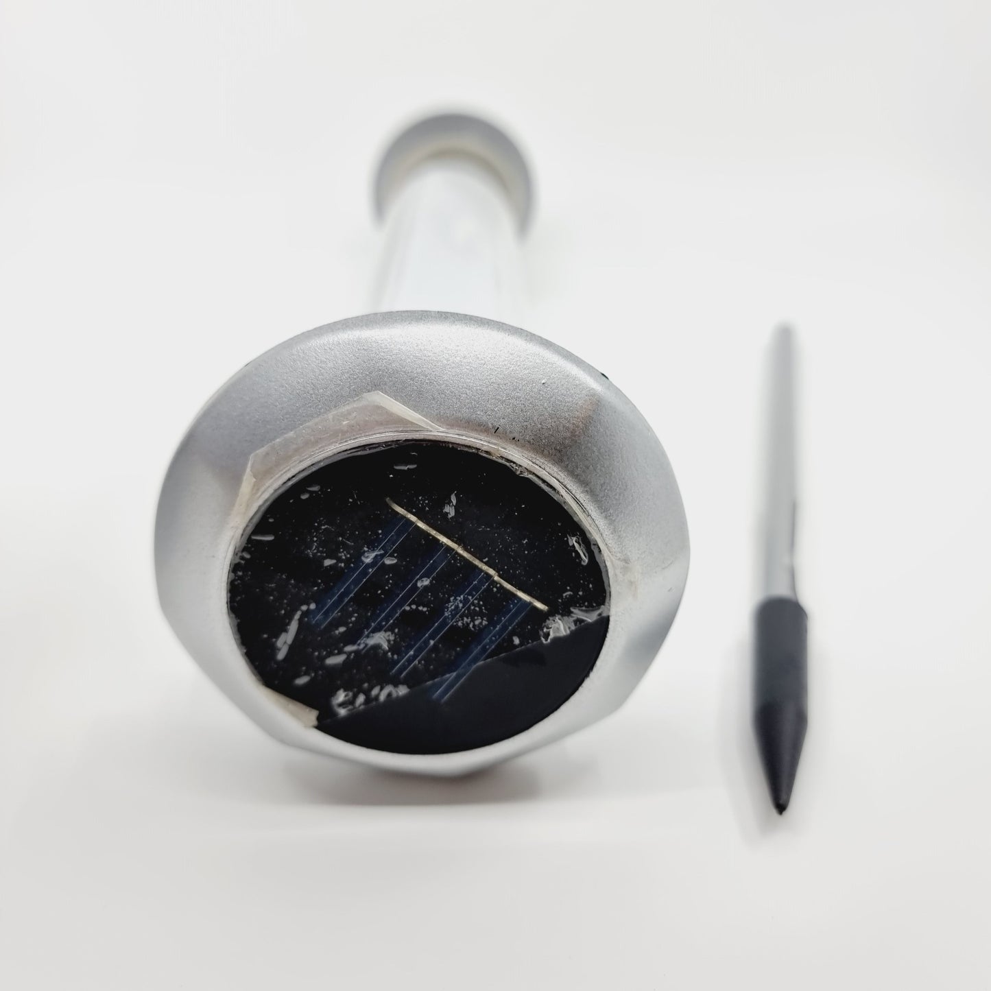 Lampe solaire LED avec thermomètre