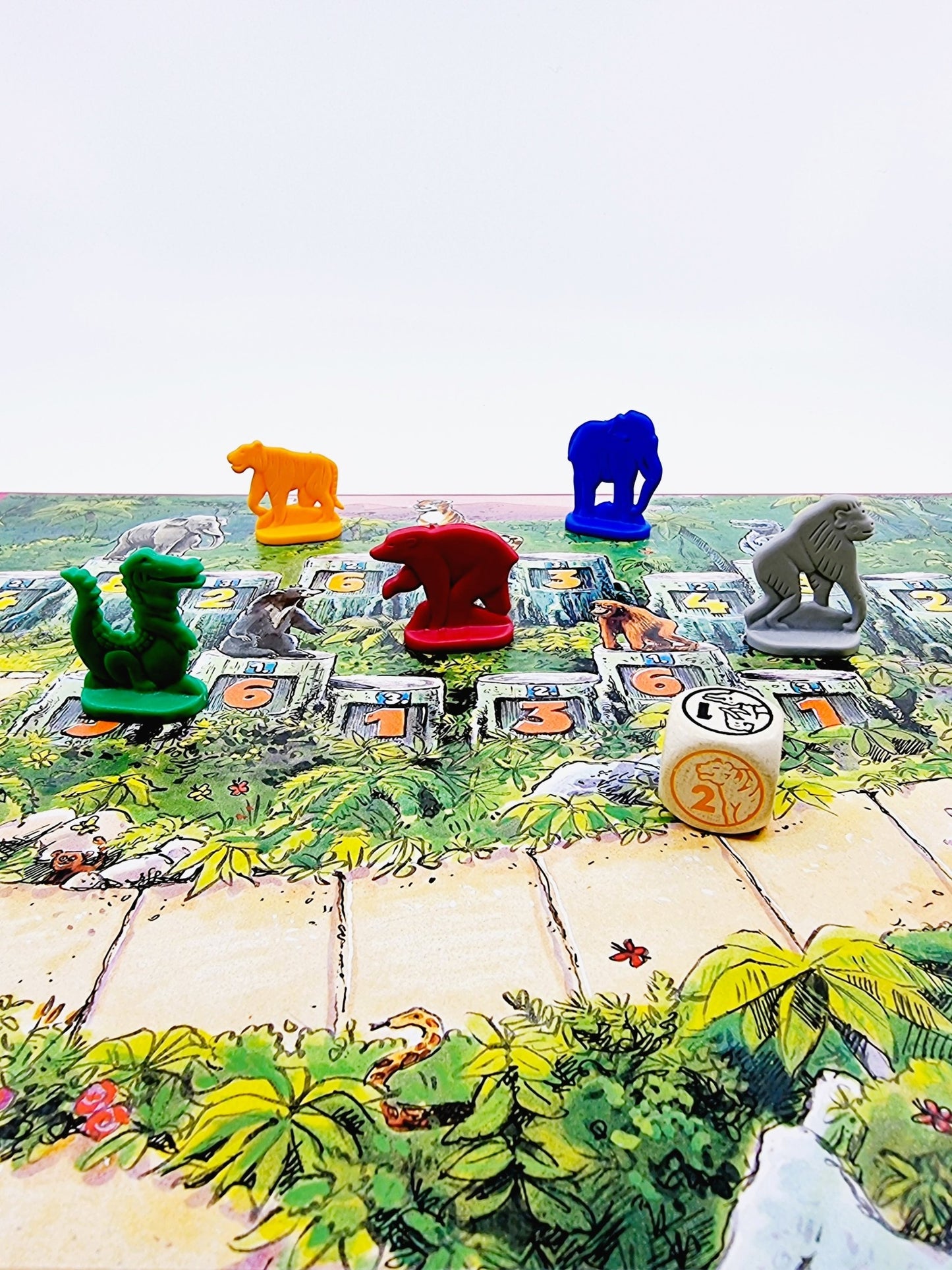 Les trois premières marches