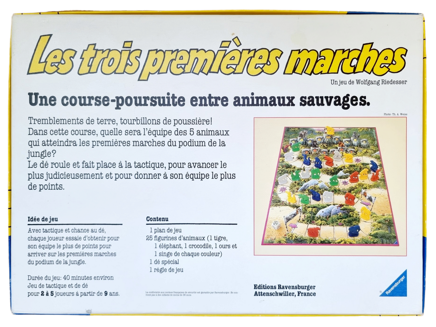 Les trois premières marches