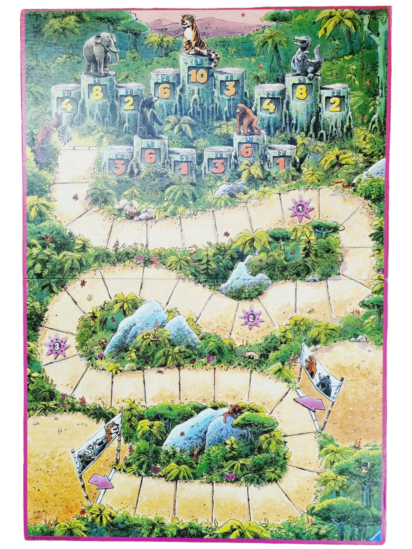 Les trois premières marches