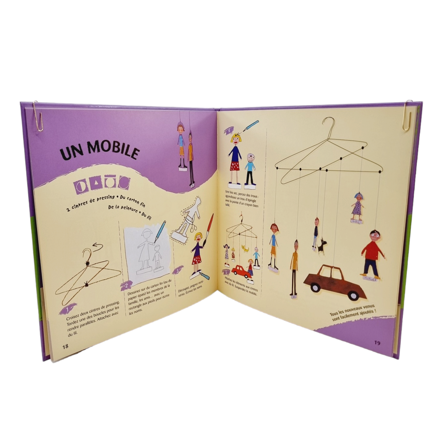 Livre - C'est moi, c'est nous : créations pour présenter ma famille et mes amis