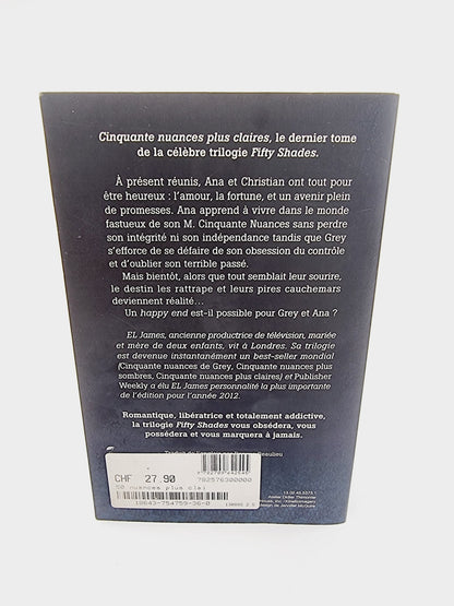 Livre - Cinquante nuances plus claires (tome 3)