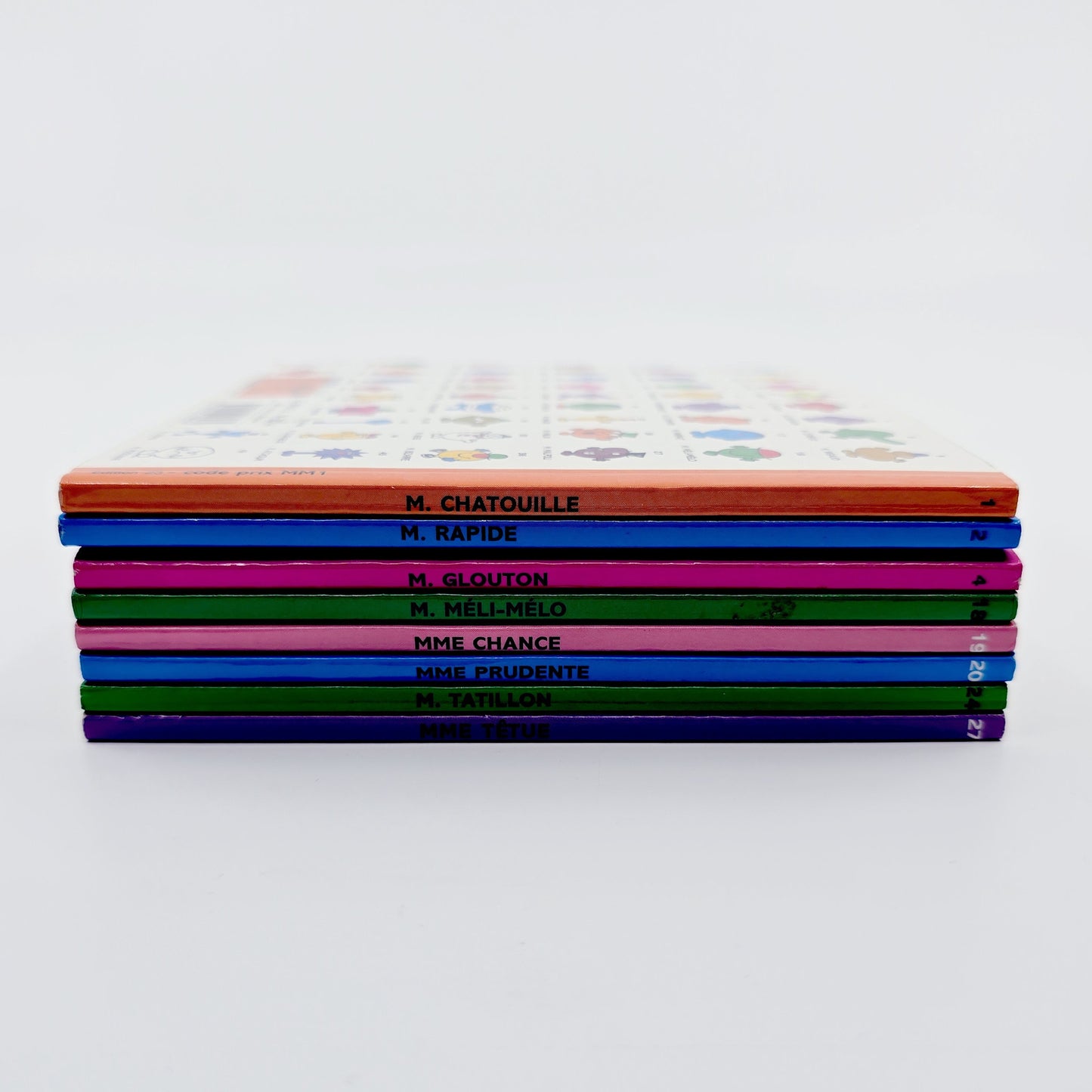 Livre - Lot de 8 livres Monsieur Madame