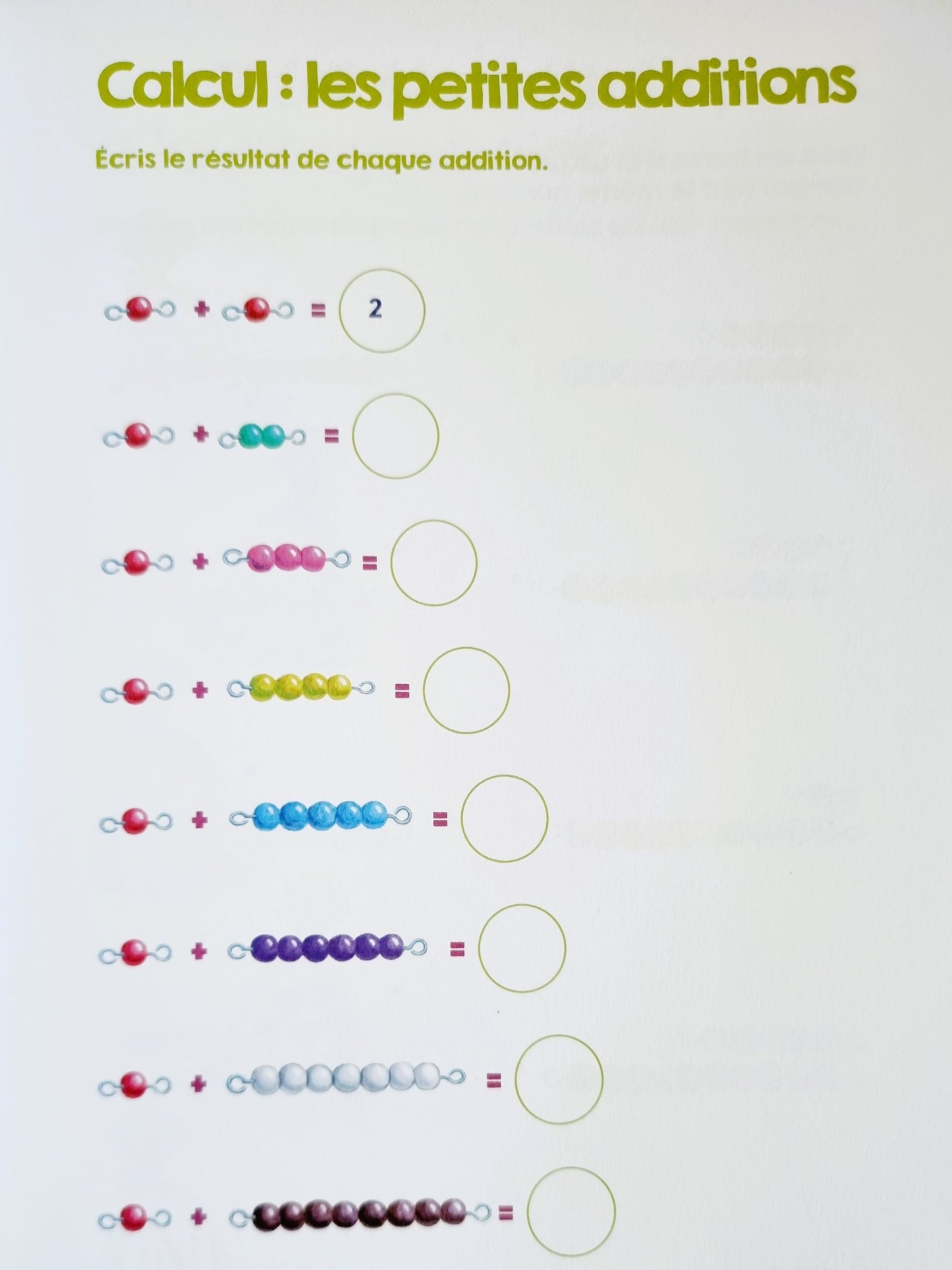 Mon cahier d'activités Montessori
