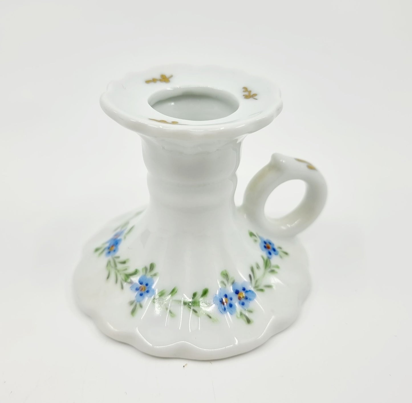 Porte-bougie peint à la main