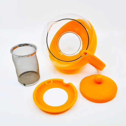 Théière avec infuseur - Orange