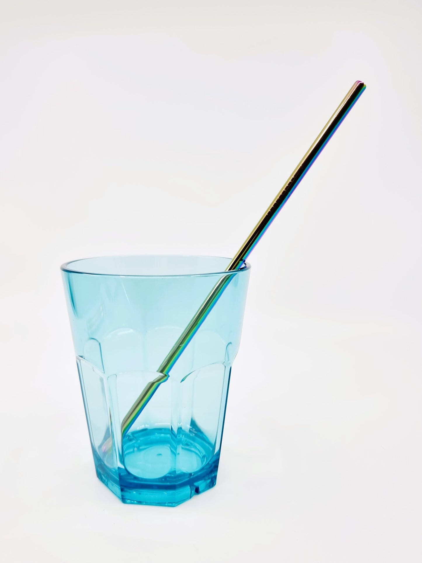 Paille en inox avec brosse de nettoyage (5 pièces)