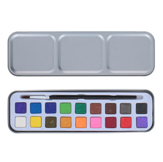 Boîte de peinture aquarelle