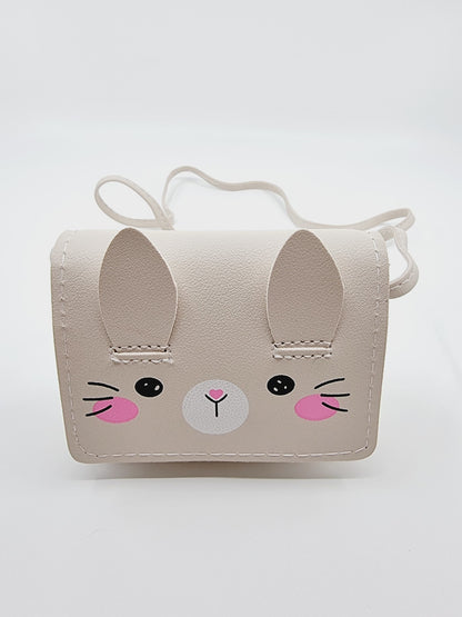 Petit sac bandoulière lapin - blanc