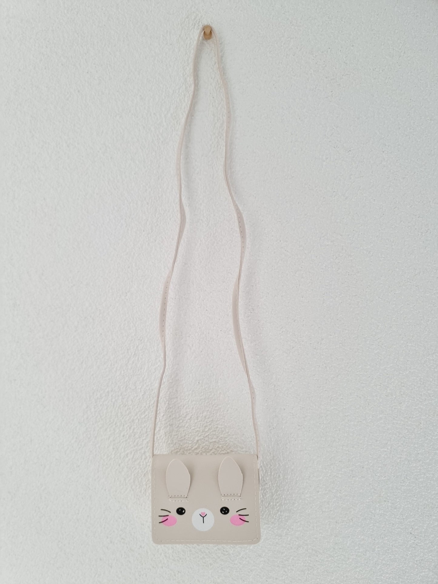 Petit sac bandoulière lapin - blanc