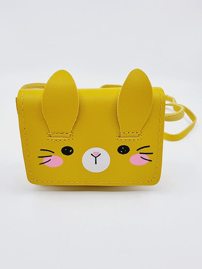 Petit sac bandoulière lapin - jaune