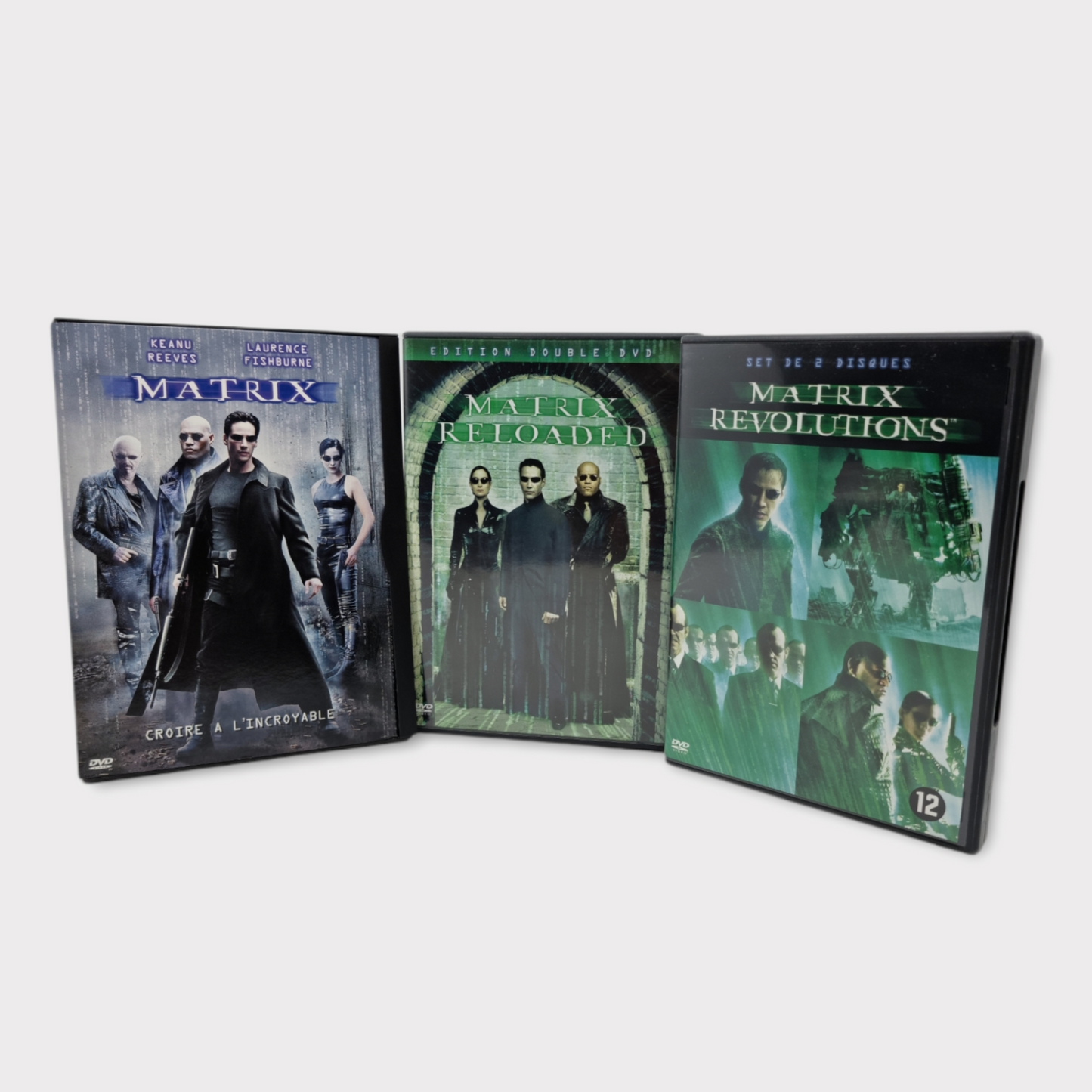 DVD - Saga Matrix (3 DVD) : 1. Matrix – 2. Matrix Reloaded – 3. Matrix Revolutions