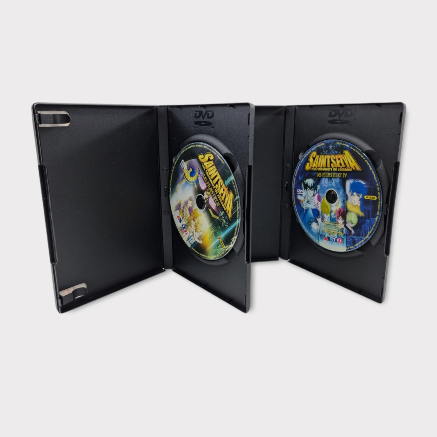 DVD - Coffret Les Chevaliers du Zodiaque (Saint Seiya) les films I, II, III et IV
