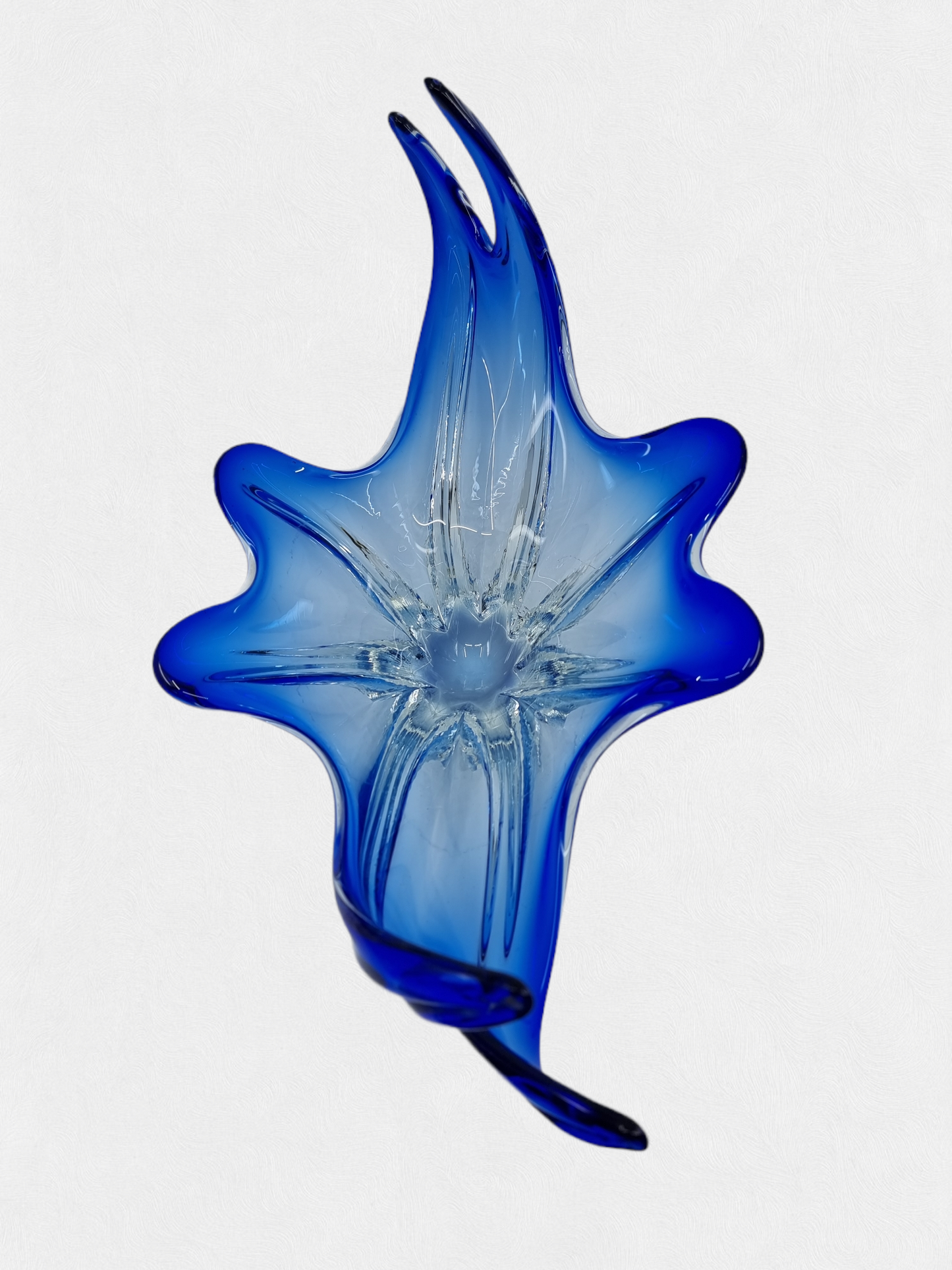 Coupe à fruits en verre style Murano