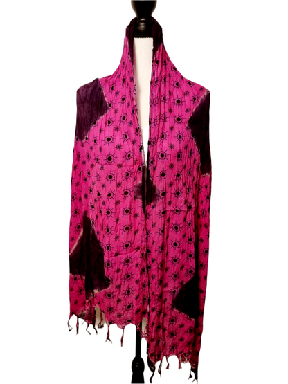 Foulard violet/rose