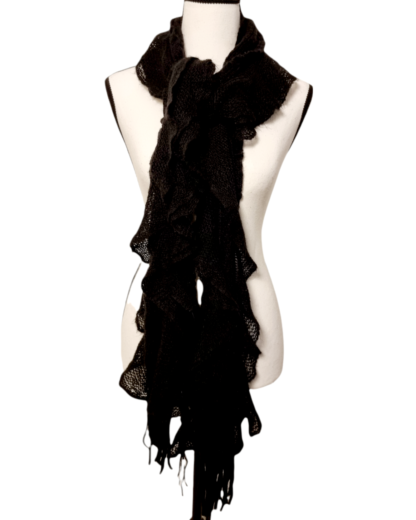 Echarpe épaisse noire