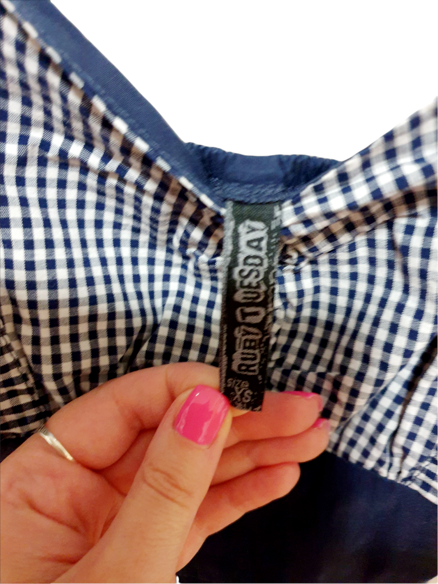 Robe jumper marin & blanche (SIZE : XS)