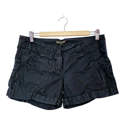 Short noir effet froissé (SIZE : 40)