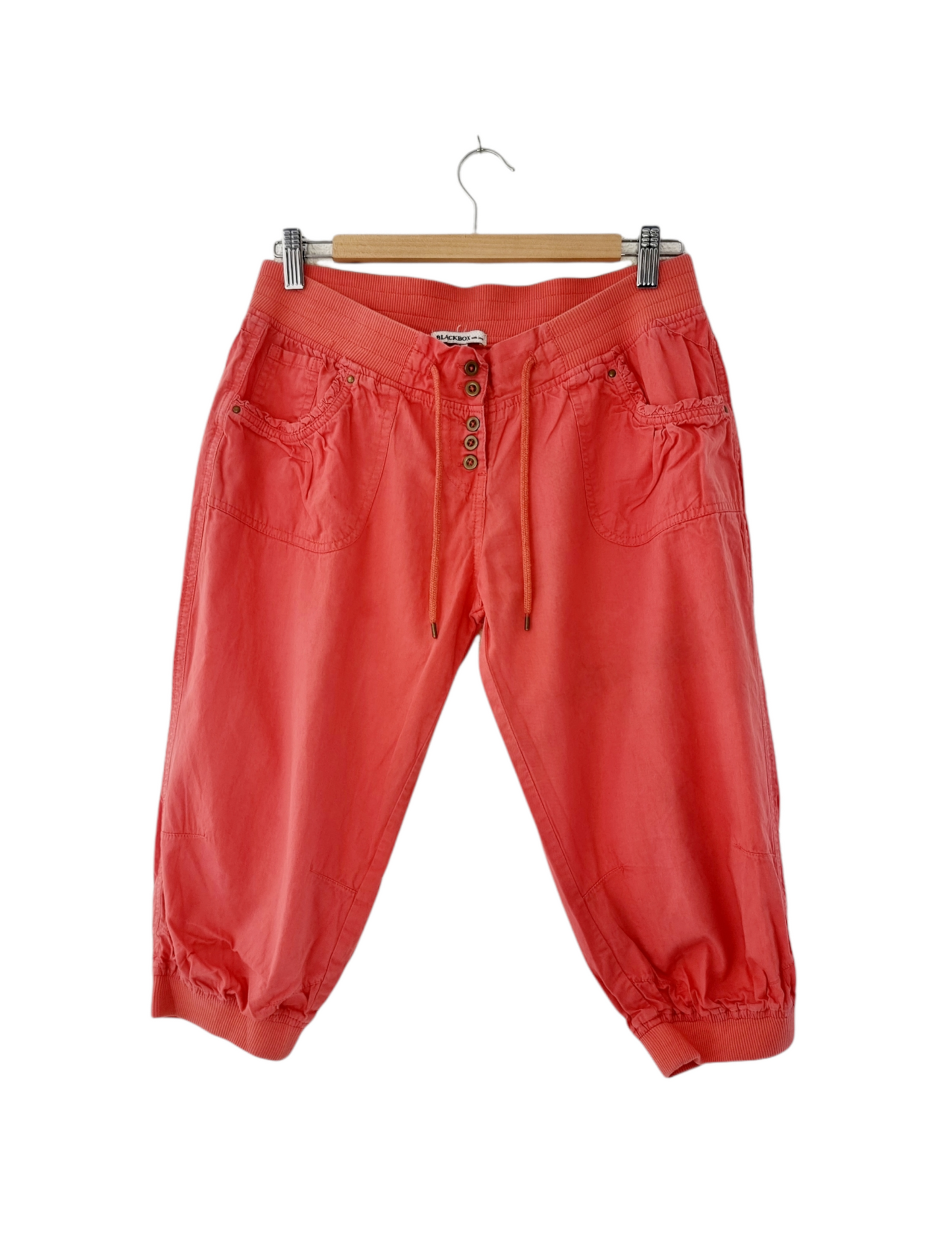 Pantalon 3/4 sarouel corail (SIZE : L)