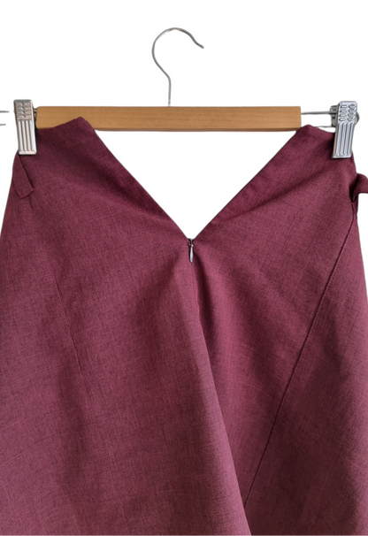 Tailleur blazer & jupe lie de vin (SIZE : 38/40)