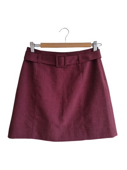 Tailleur blazer & jupe lie de vin (SIZE : 38/40)