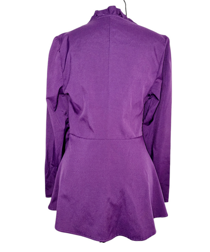 Blouse violette (SIZE : M)