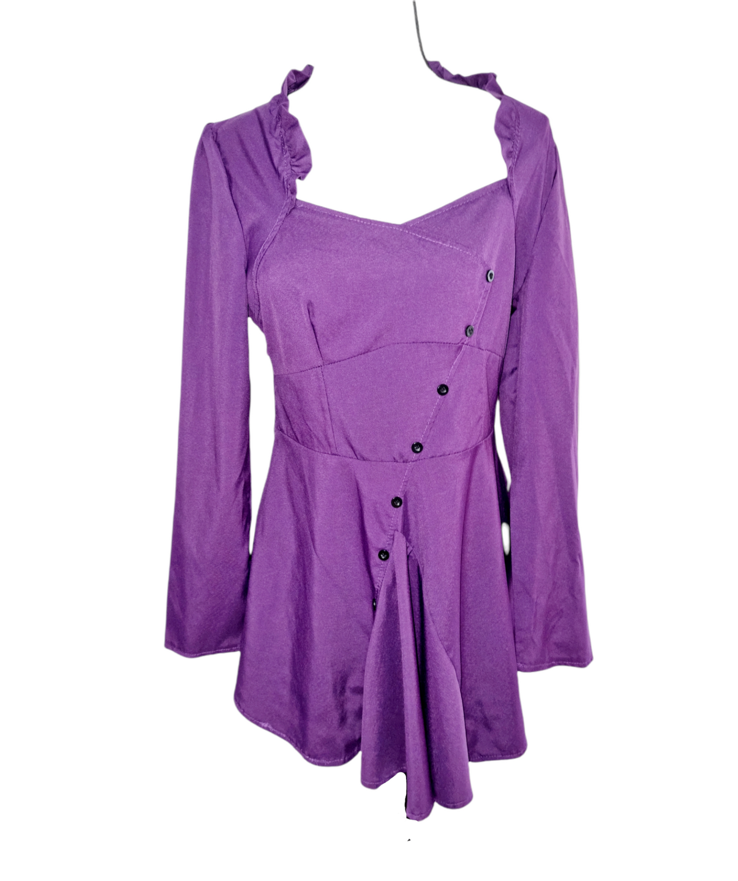Blouse violette (SIZE : M)
