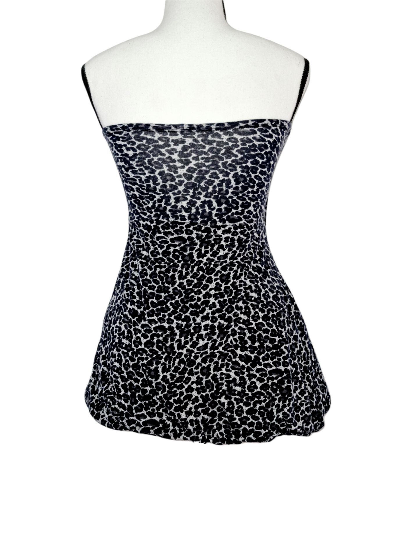 Top bustier à imprimé léopard (SIZE : XS)