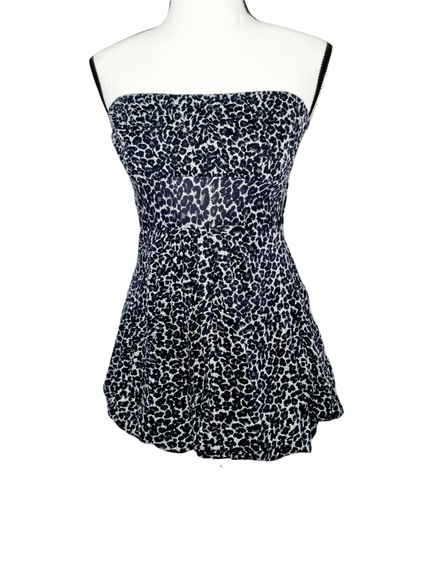 Top bustier à imprimé léopard (SIZE : XS)
