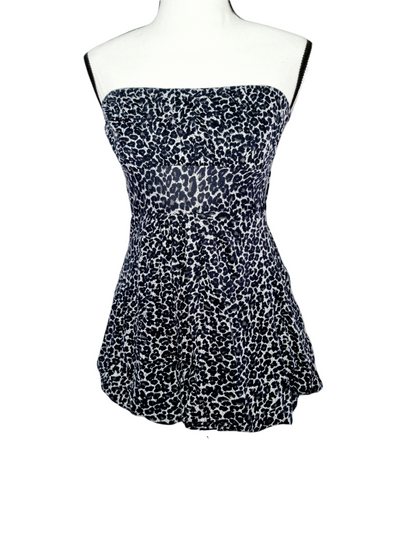 Top bustier à imprimé léopard (SIZE : XS)