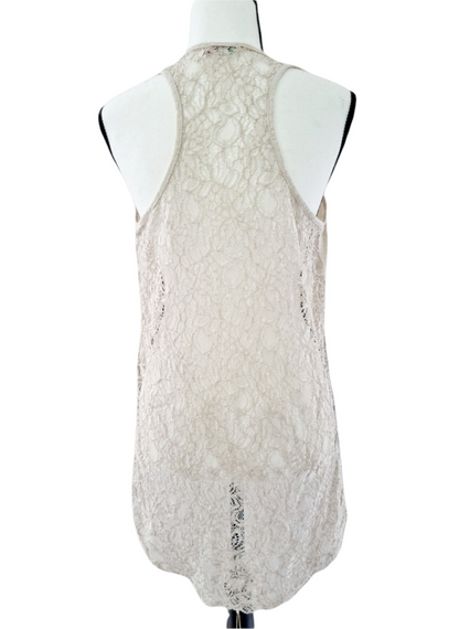 Débardeur avec dos en dentelle (SIZE : S)